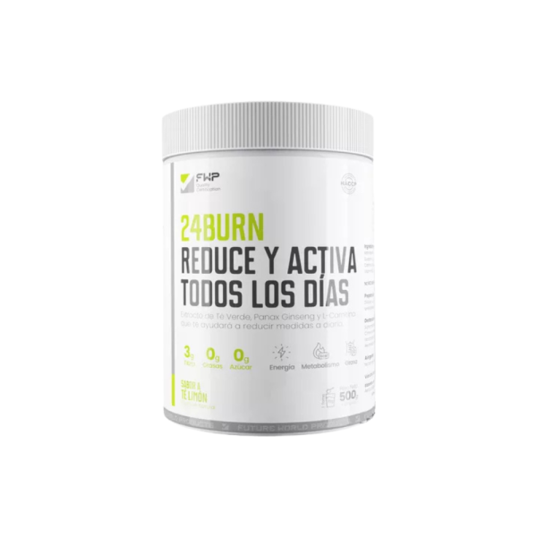 24BURN -Reduce y Activa todos los días- Sabor Limón 500g FWP