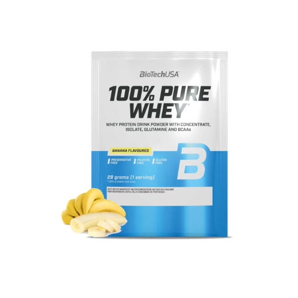 Whey Protein 28 grams 1 servicio Sabor Banana