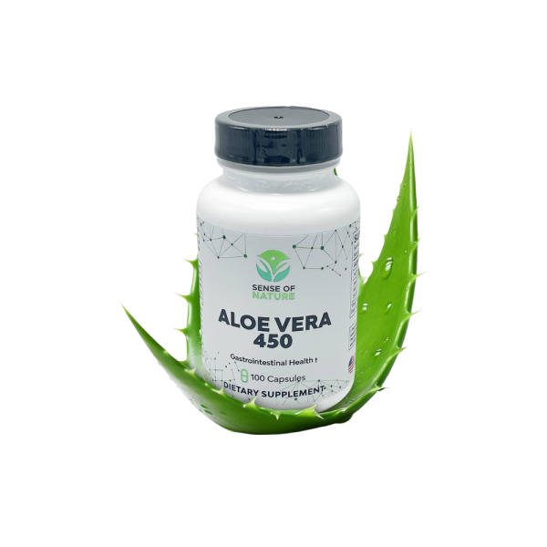 Aloe Vera 450 100 cápsulas Sense Of Nature