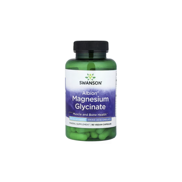 Glicinato de magnesio 133 mg 90 cápsulas veganas Albion® Swanson
