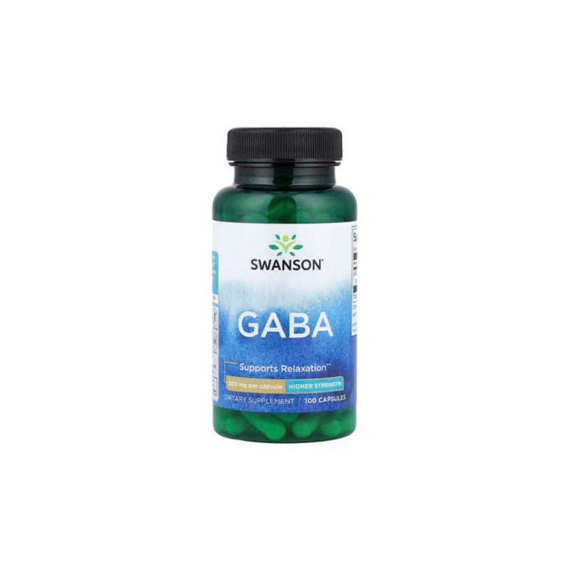 Gaba 500 mg 100 Cápsulas Swanson