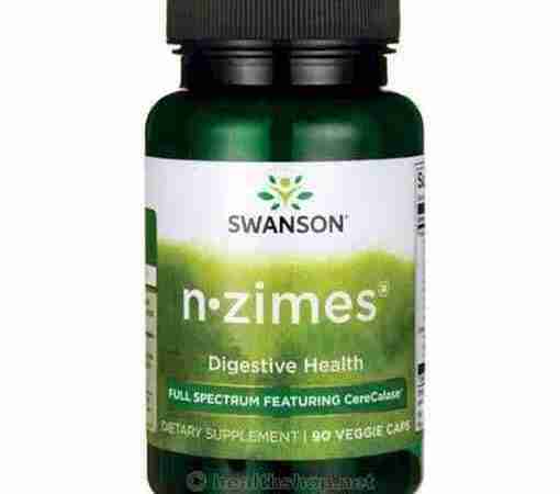 Swanson Full Spectrum N Zimes features CeraCalase 90 Vegetarian Capsules