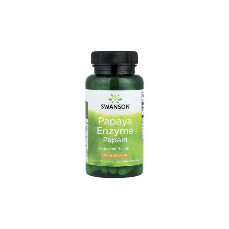 Enzima de Papaya 90 cápsulas Swanson