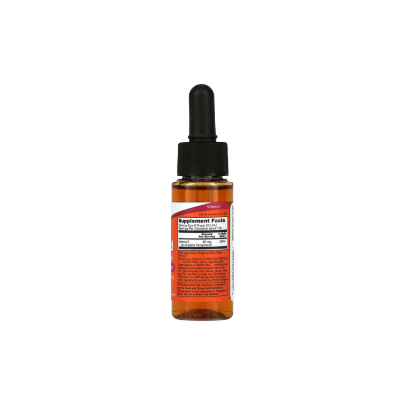 Vitamina E Liquida 90 UI 30 ML NOW - Imagen 2