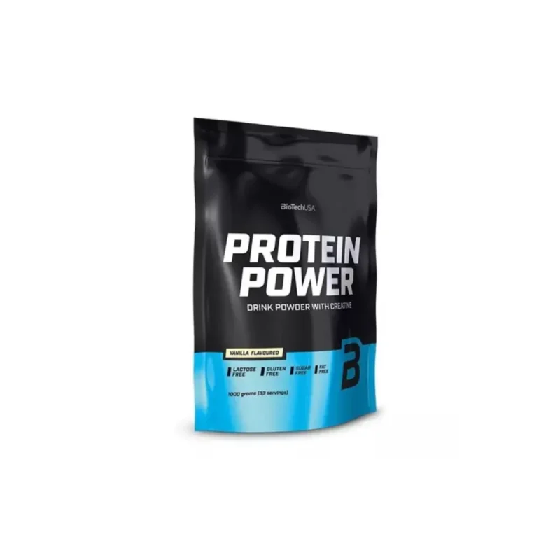 Protein Power 1000g / 33 Serv Sabor VAINILLA BiotechUSA