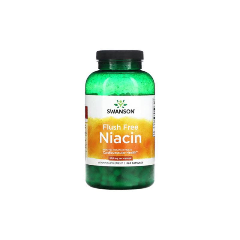 Niacina Flush Free 500 mg 240 Cápsulas Swanson