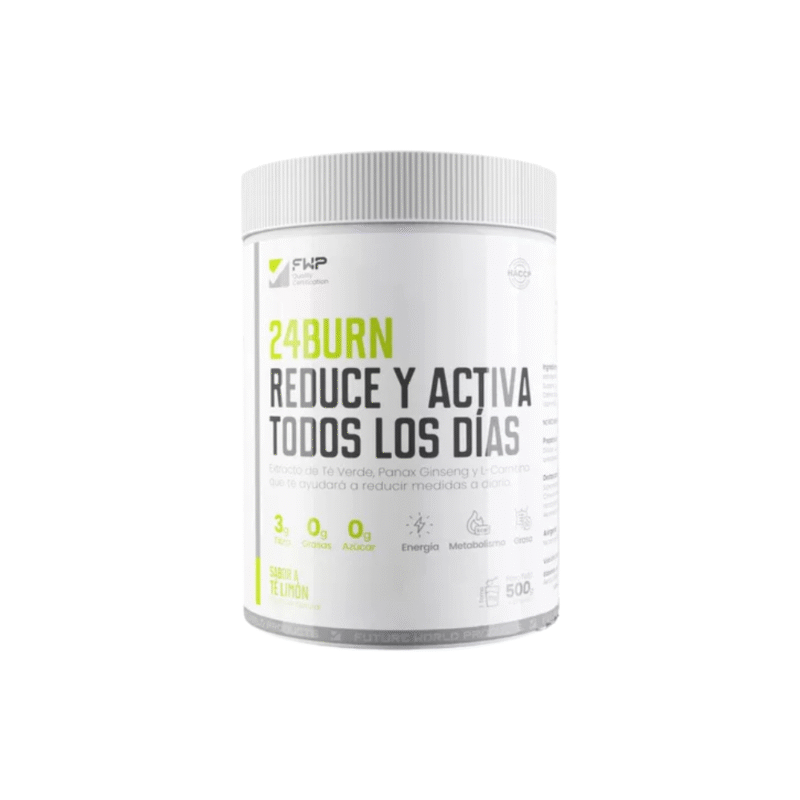 24BURN -Reduce y Activa todos los días- Sabor Limón 500g FWP