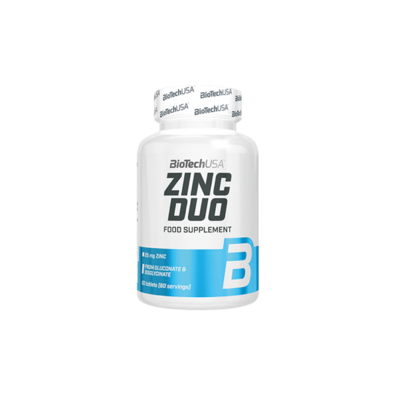 Zinc Duo 60 tabletas BioTechUSA