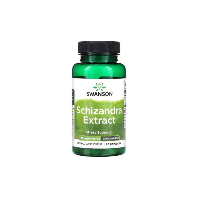Schizandra Extract 500 mg 60 cápsulas Swanson